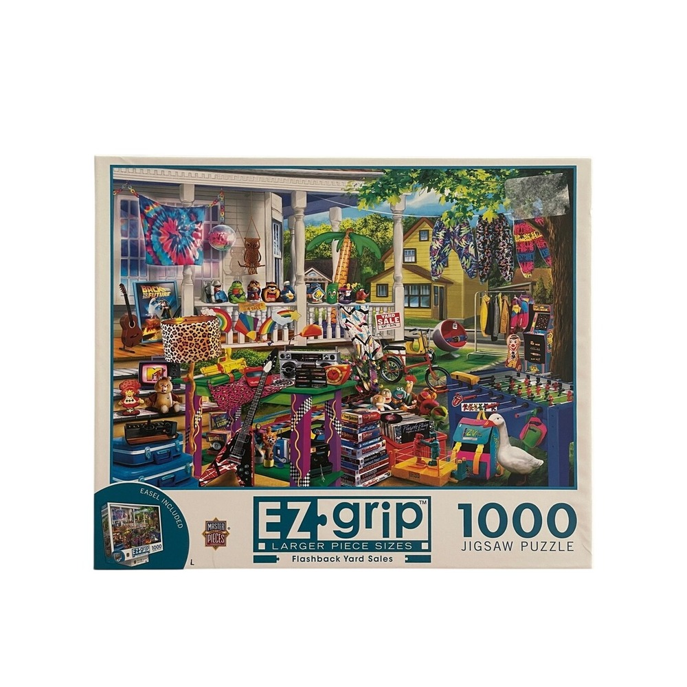 Master Pieces Flashback Yard Sales 1000 Piece Puzzle